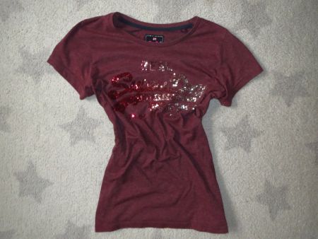 spezielles SUPERDRY Damen Shirt Gr M