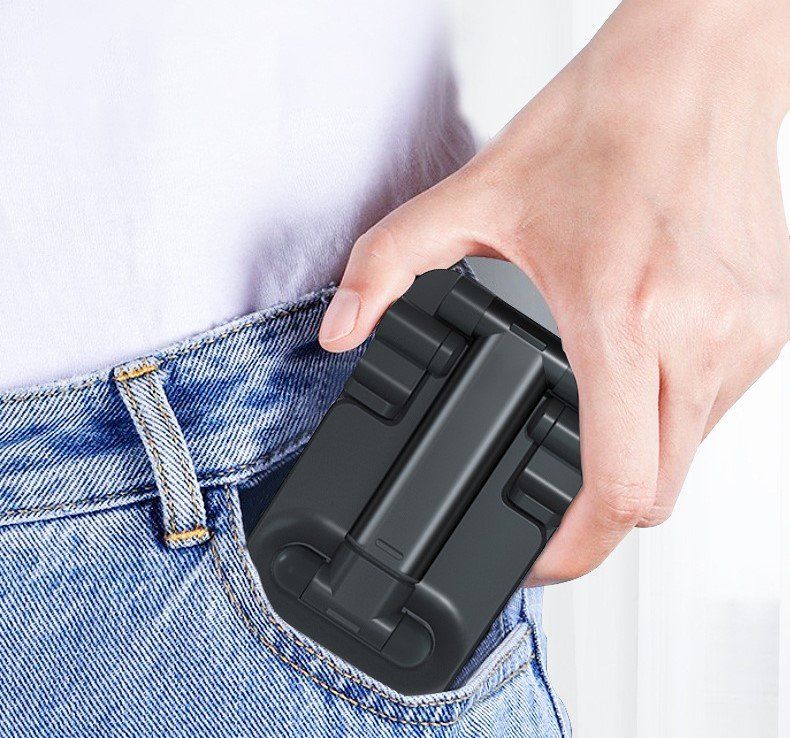 Telefoni cellulari / Smartphones: Support téléphone tablette extensible pliable et portable – Nuovo e nell'imballaggio originale da Morges venduto da DigiAC 2