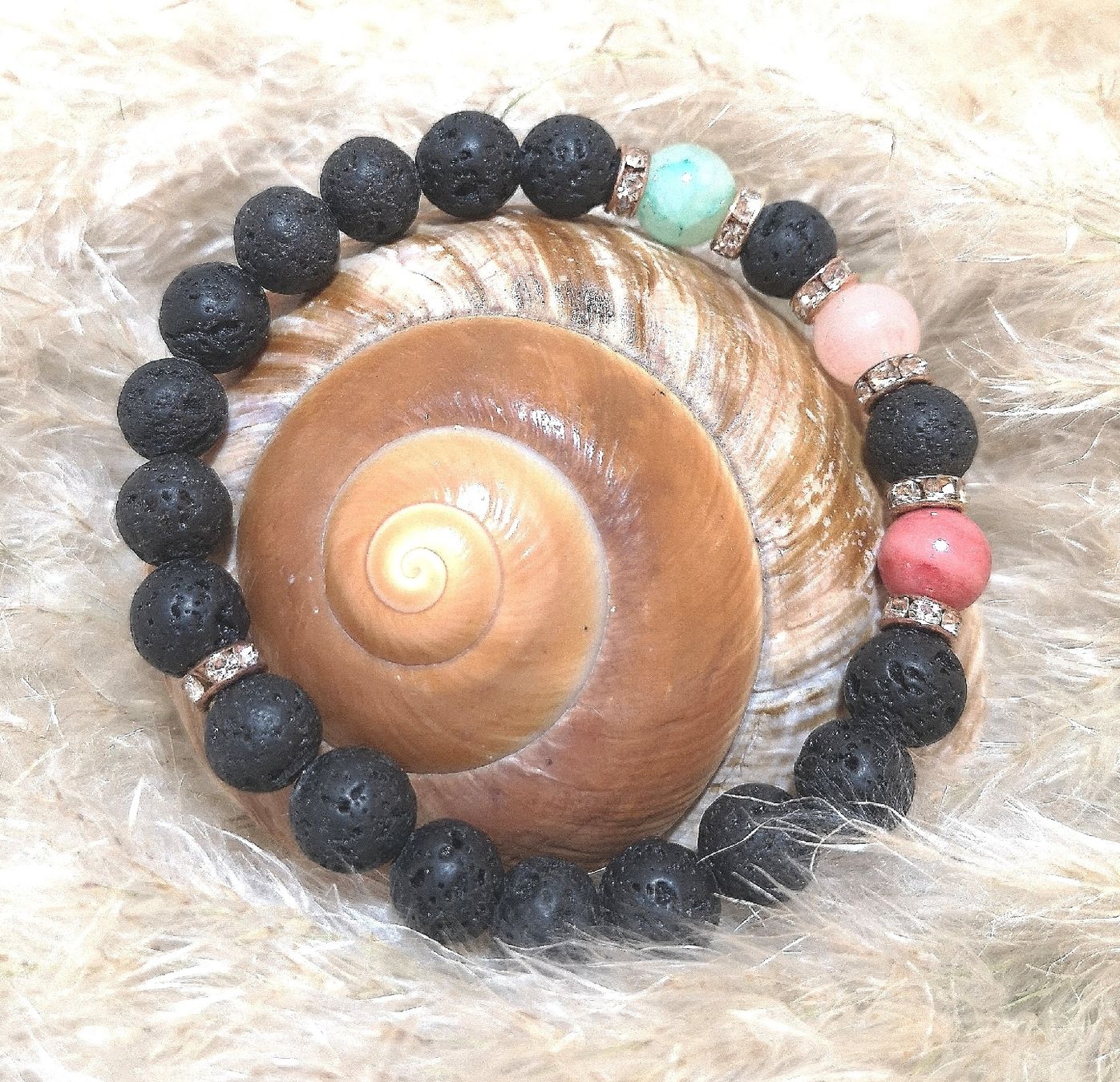 Bracciali & Braccialetti: Lava-Farbmix Armk. - Spendenaktion – Nuovo (secondo la descrizione) da Unterkulm venduto da Nachtigall 1