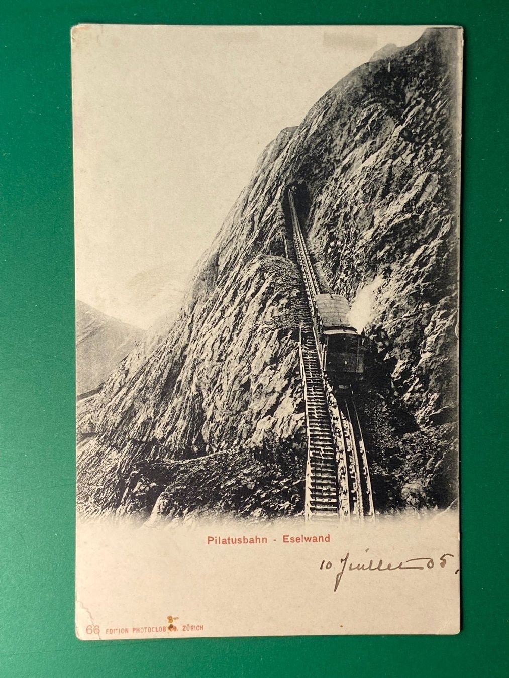 Ansichtskarten: Pilatusbahn - Eselwand – Gebraucht aus Steg VS von danwer74