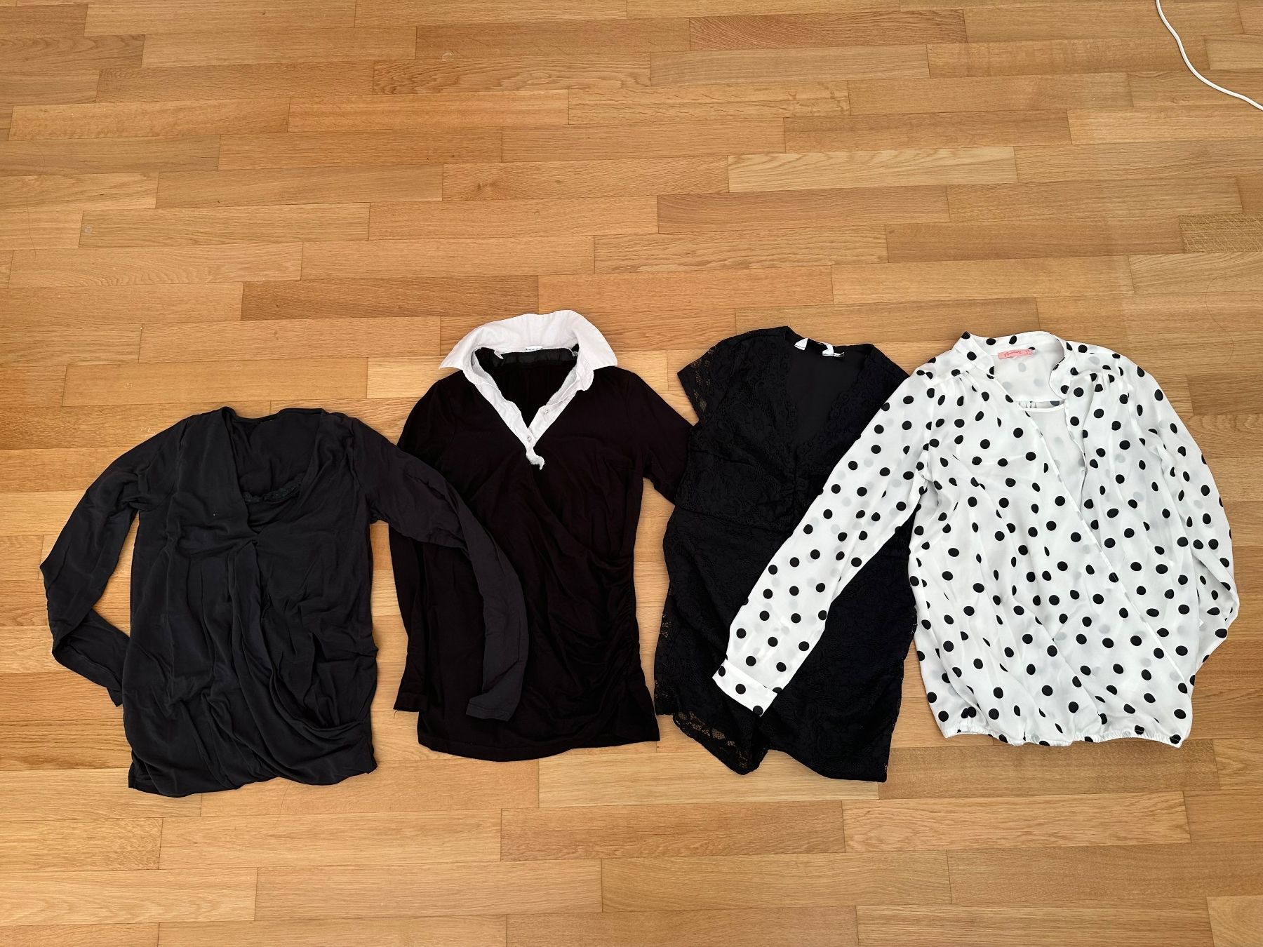Kleiderpakete: 4er Set Damen Maternity Shirts – Gebraucht aus Eglisau von eye_w2qz