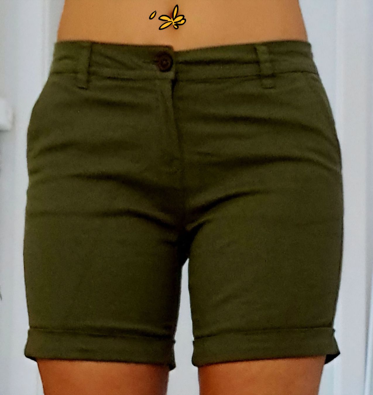 Hosen: Shorts kaki XS – Neu (gemäss Beschreibung) aus Rolle von Loutre84