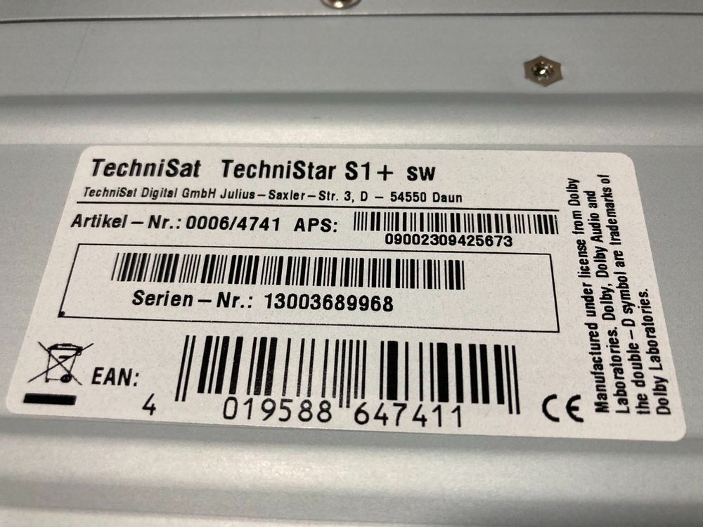 Netzadapter 12V Für TechniSat TechniStar S1 – Inkl. Tracking, Direkt Aus Frankreich
