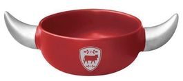 STEINLIN Caquelon Hörner Induktion 24cm rot