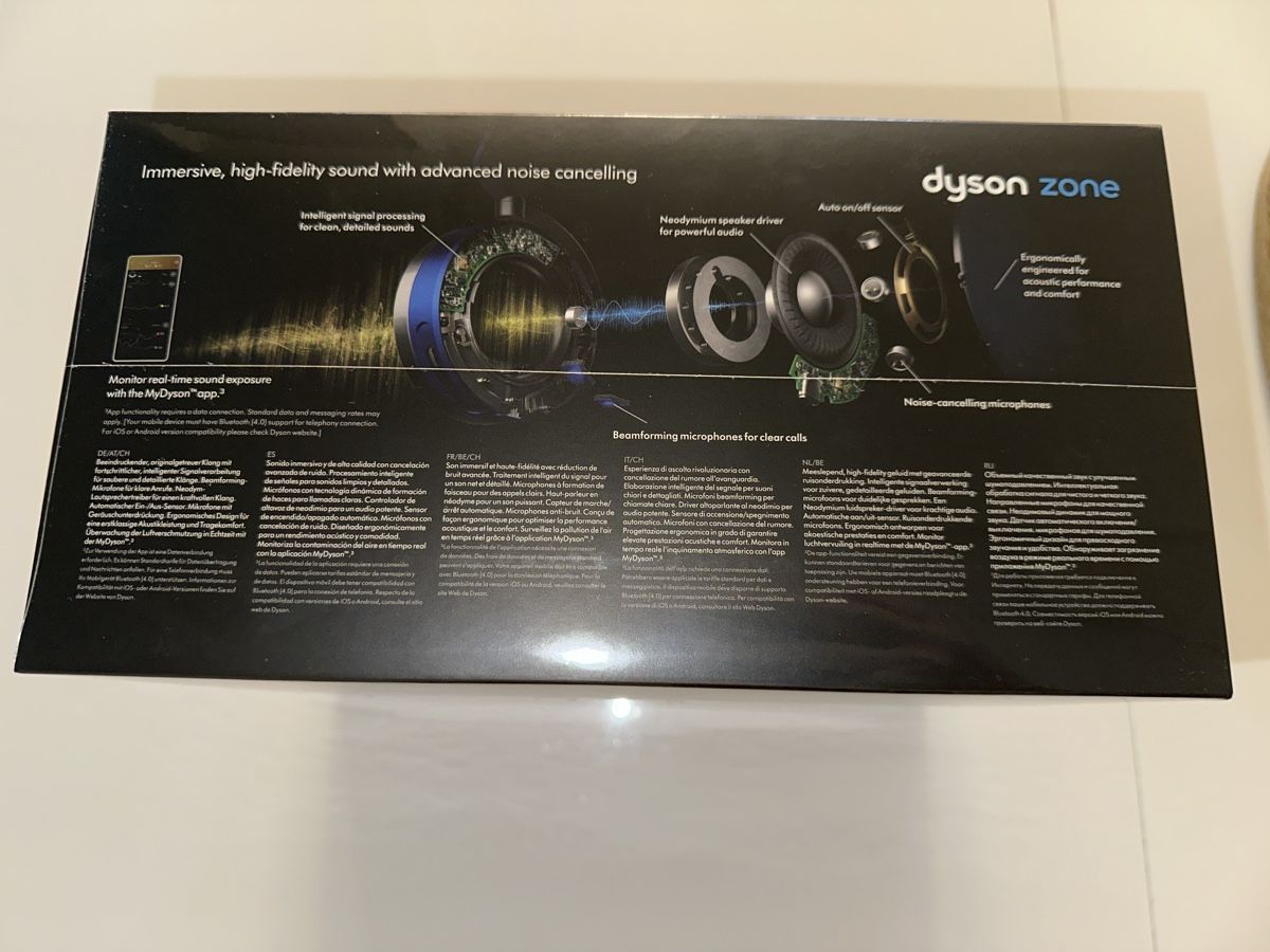 Dyson Cuffie: DYSON ZONE Luftreinigung Kopfhörer – Nuovo (secondo la descrizione) da Bibern SH venduto da Anuja_20 2