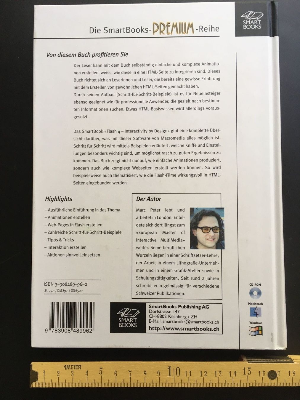 Bücher: Buch: Marc Peter – Flash 4 Interactivity by Design (1999) – Gebraucht aus Basel von loukash 1