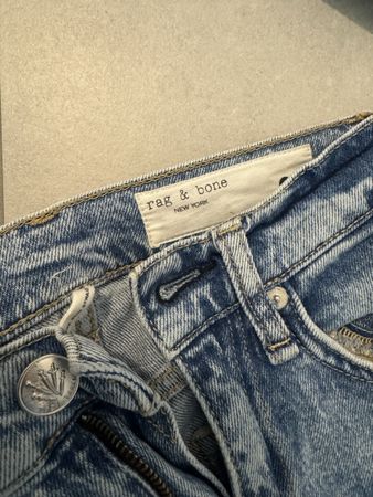 Rag & Bone Jeans Porter Taglia 24 Blu Donna