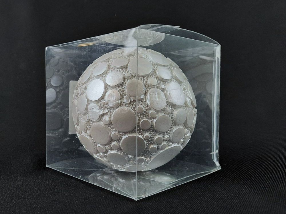 Deko Polyresin Kugel 10 cm weiss gepunktet Kaufen auf Ricardo