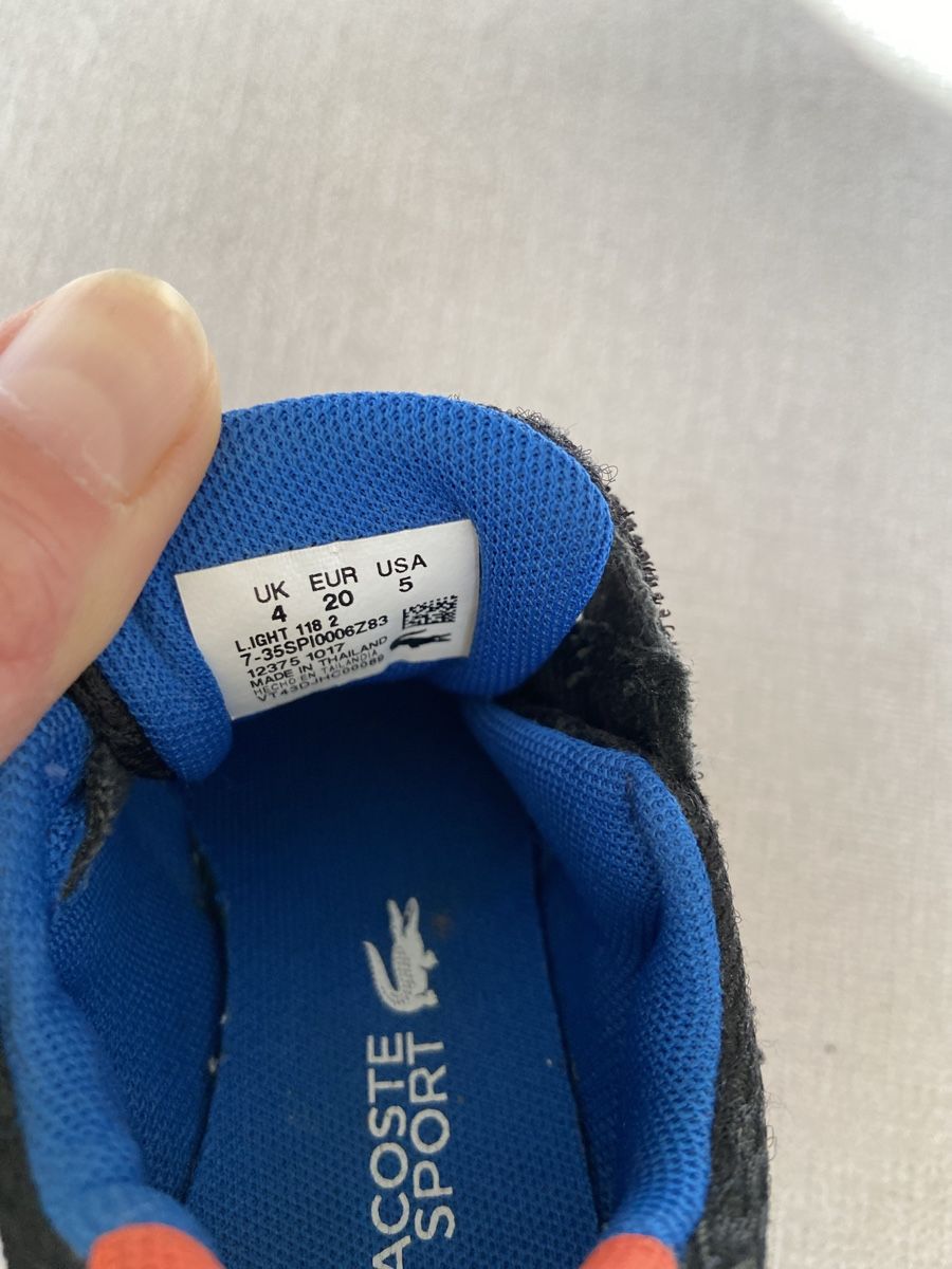 Lacoste Scarpe per ragazzi: Kinderschuhe – Usato da Brig venduto da jch_rq8z 2