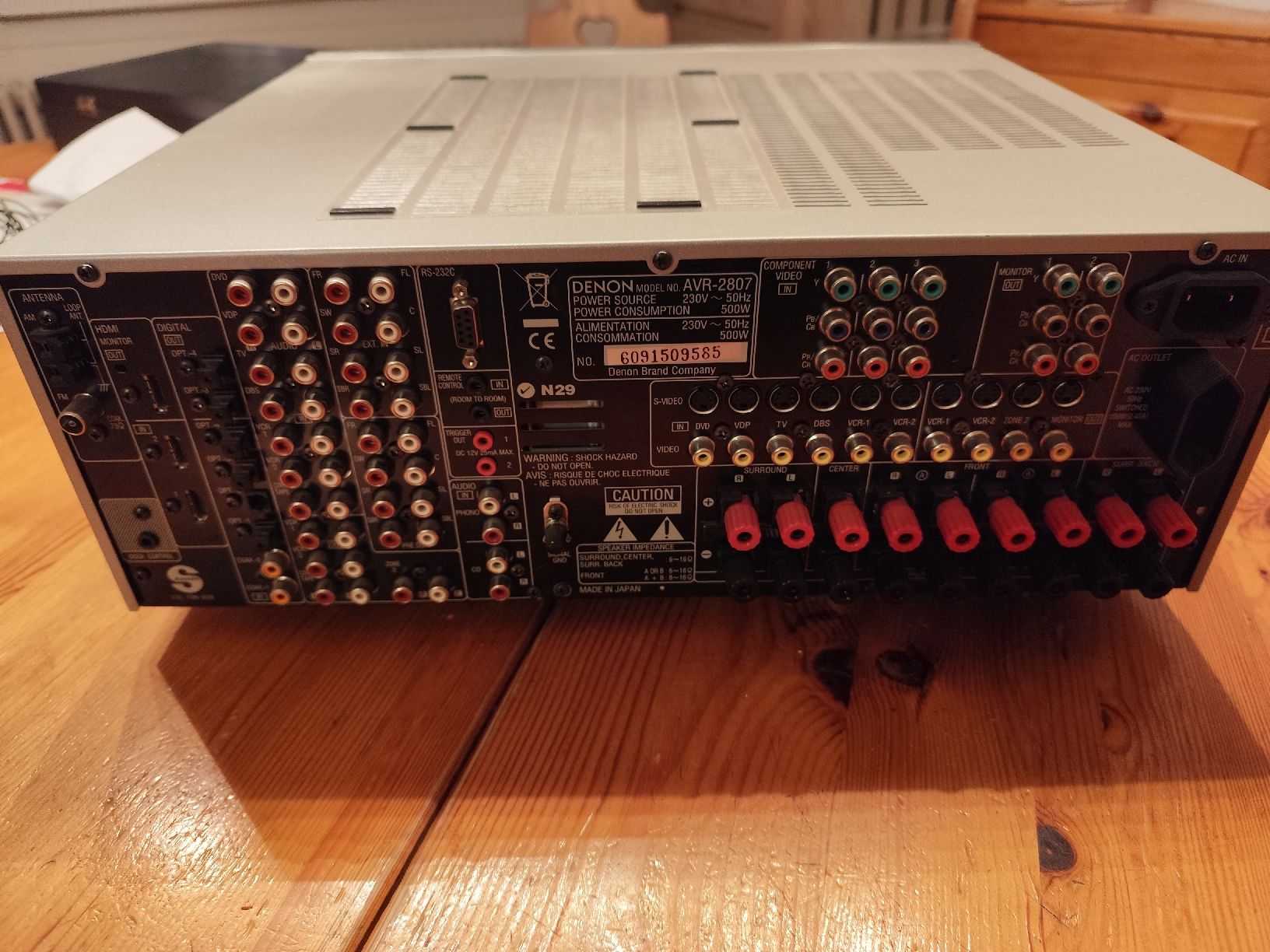 Denon Home Cinema: Denon AVR-2807 – Usato da Brunnen venduto da Kaufrausch7 2