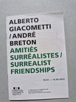 Alberto Giacometti/André Breton - Surrealismus Ausstellung
