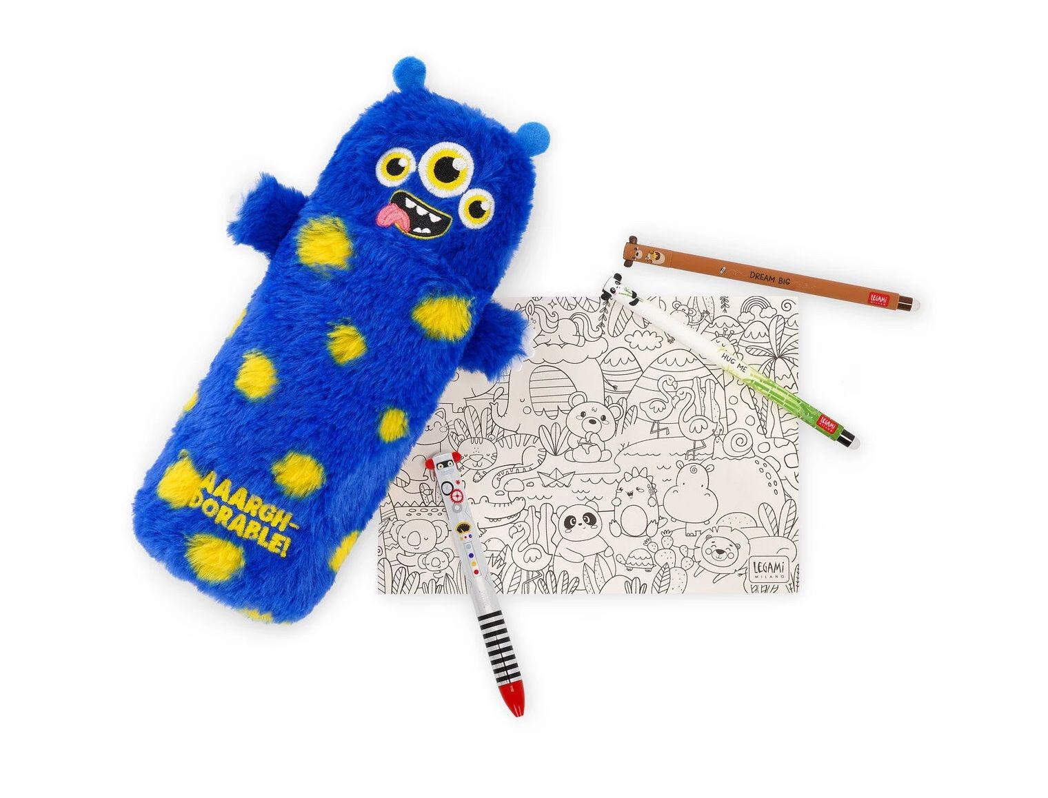 Schüler-Etuis: NEW LEGAMI - TROUSSE - SUPER SOFT! - MONSTRE – Neu und originalverpackt aus Châtelaine von BONNE_AFFAIRE 5