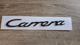Carrera Emblem Schwarz Glanz