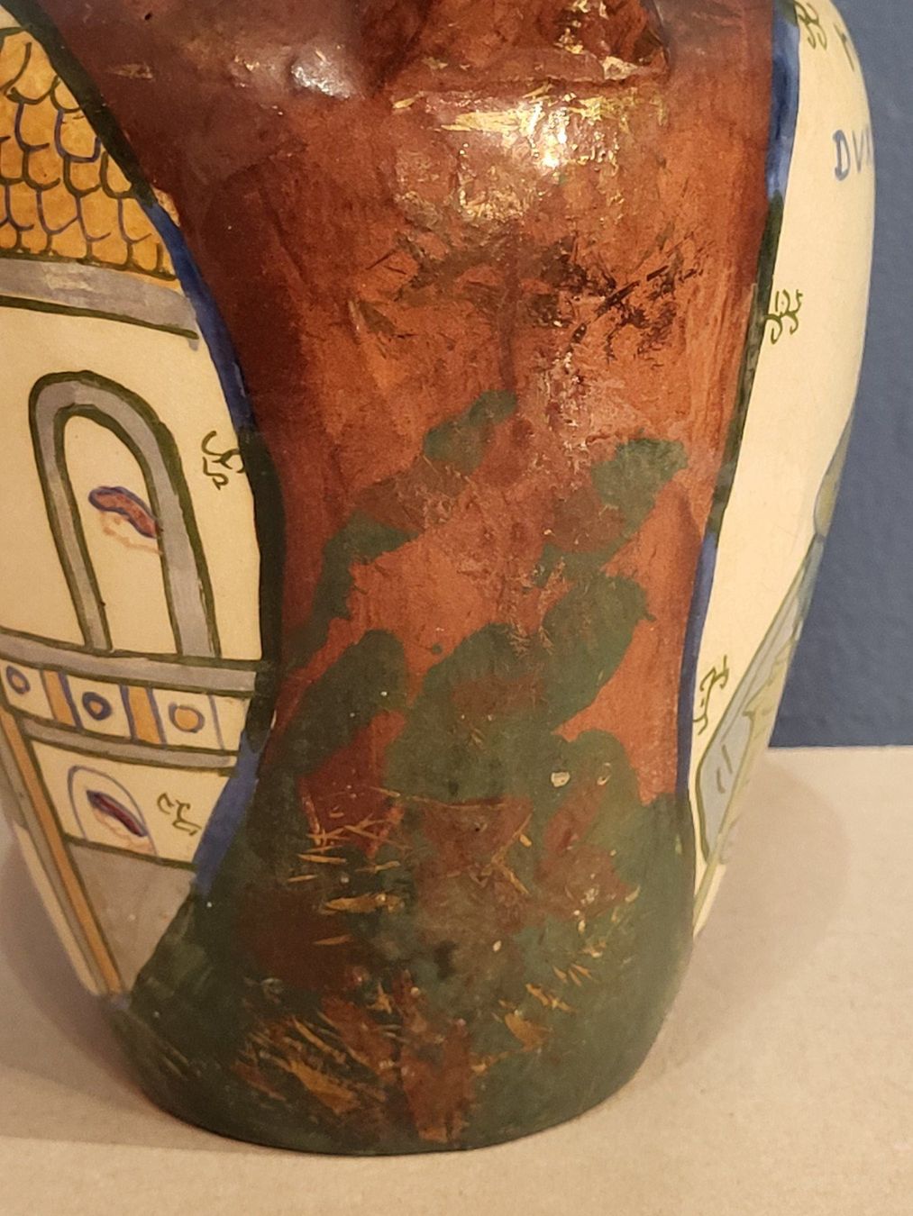 Tutte le decorazioni: Terracotta Dose mit Deckel Dekorativ – Usato da Zürich venduto da BOAC1943 8