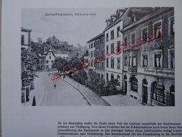 Schaffhausen Schützengraben anno dazumal