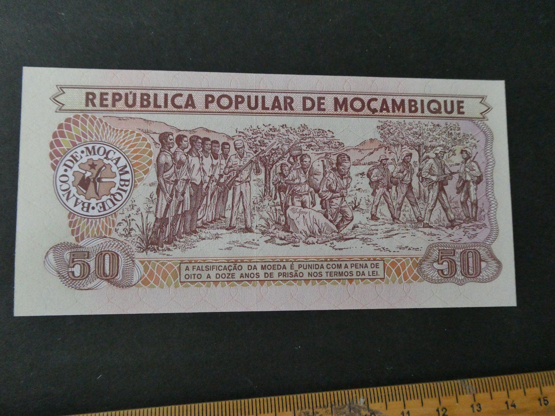 Banconote: Mocambique 1983, 50 Meticais – Usato da Hinterforst venduto da Rohusri 1