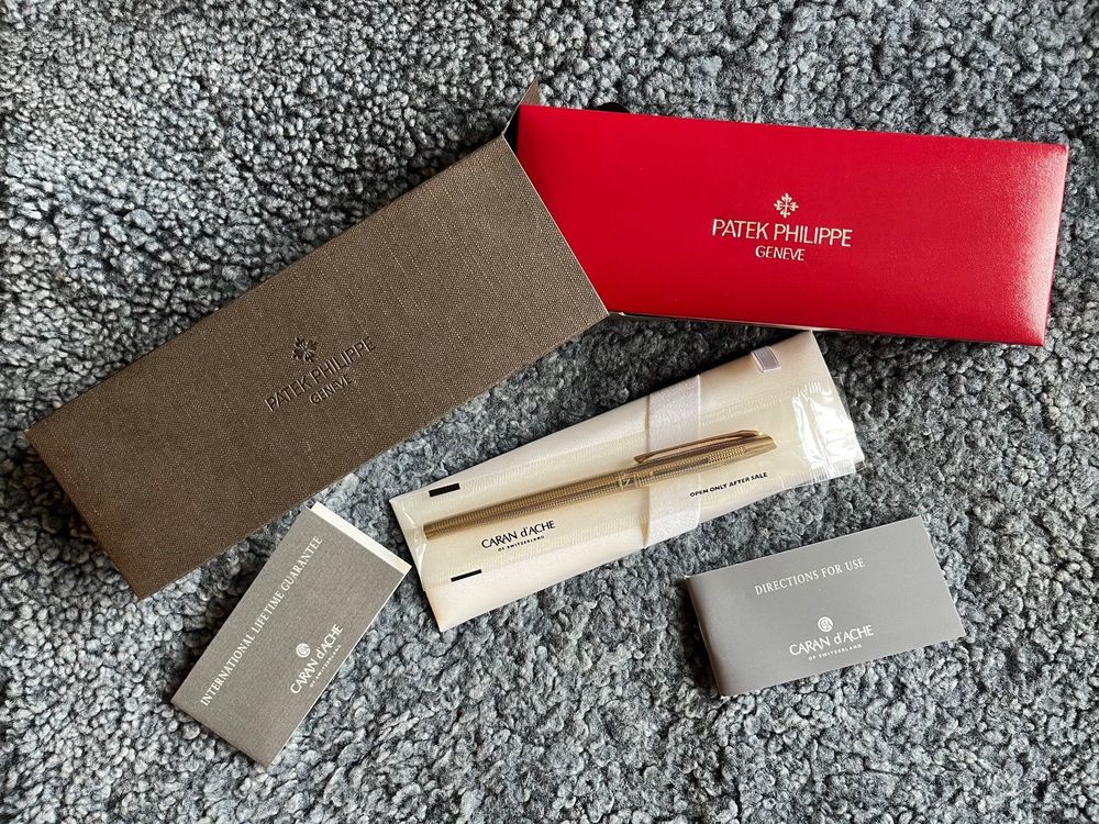 Stylo à Bille Patek Philippe – Noir, Musée, Original, Neuf Sans Emballage, Pour Collectionneurs
