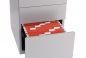 BISLEY Note Rollcontainer NWA7AM7##F, lichtgrau, Stahl