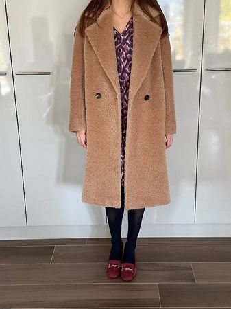 Max Mara Mantel aus Alpaca im S / IT 38 / CH 34 (oversized)