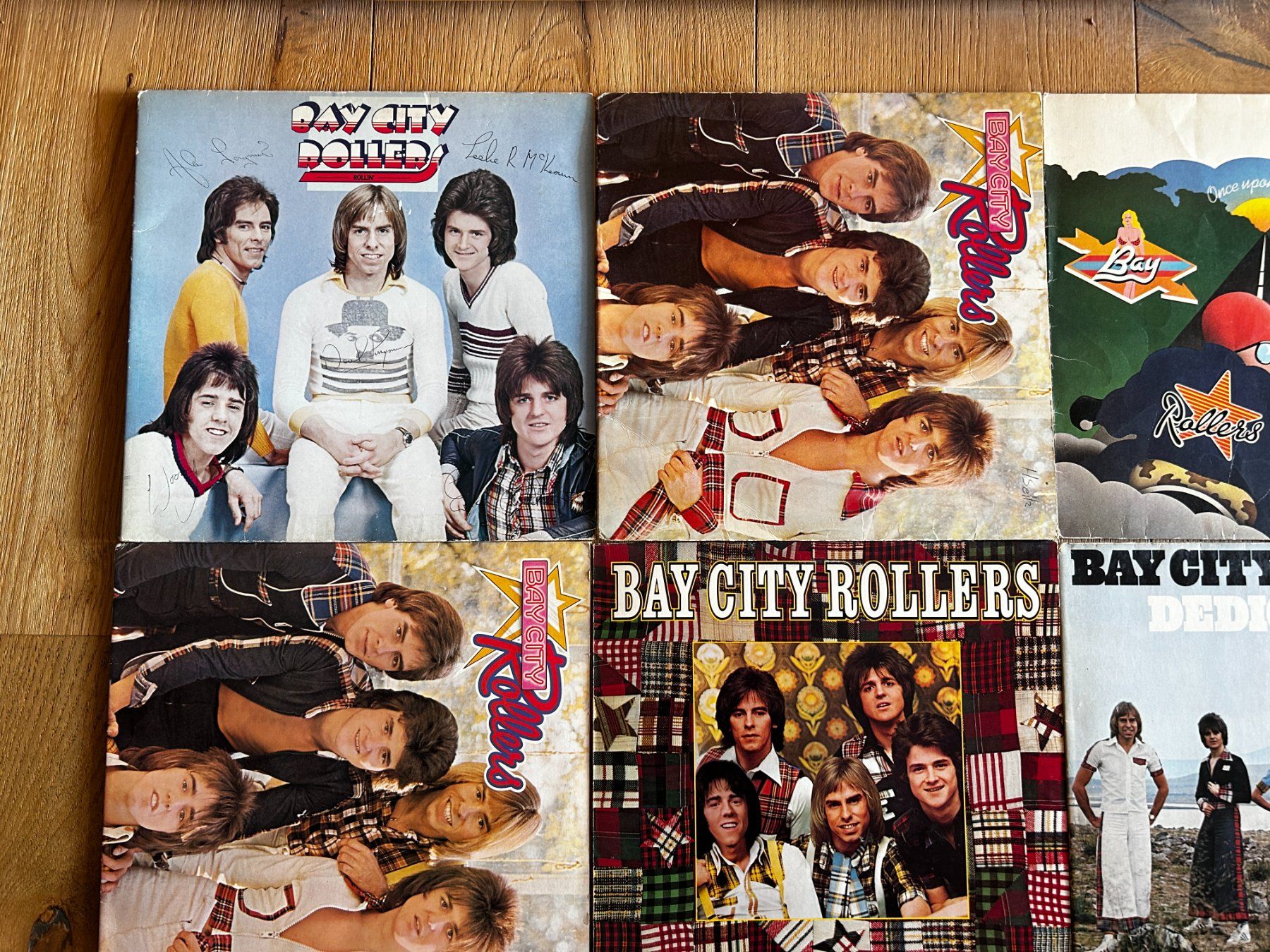 Dischi in vinile: LP Sammlung Bay City Rollers, 12 LPs, div. Pressungen top – Usato da Steinach venduto da Jaguare1961 1