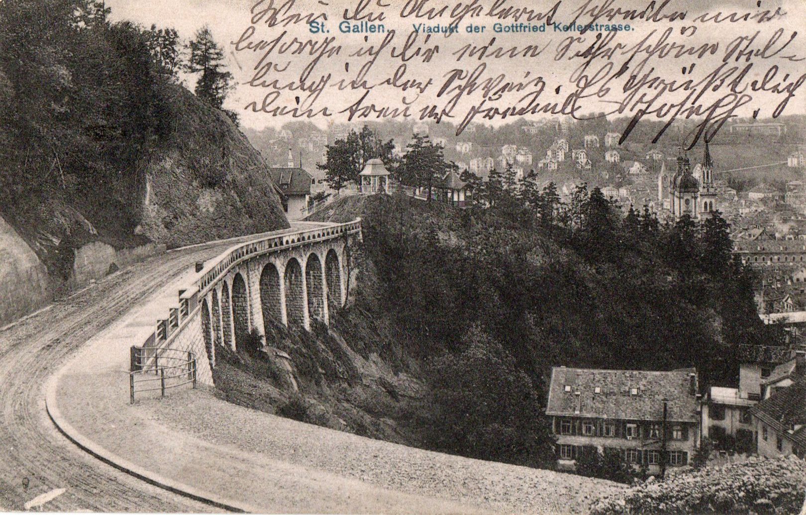 Cartes postales: St.Gallen - Viadukt – D'occasion à Melano par pisonsdro