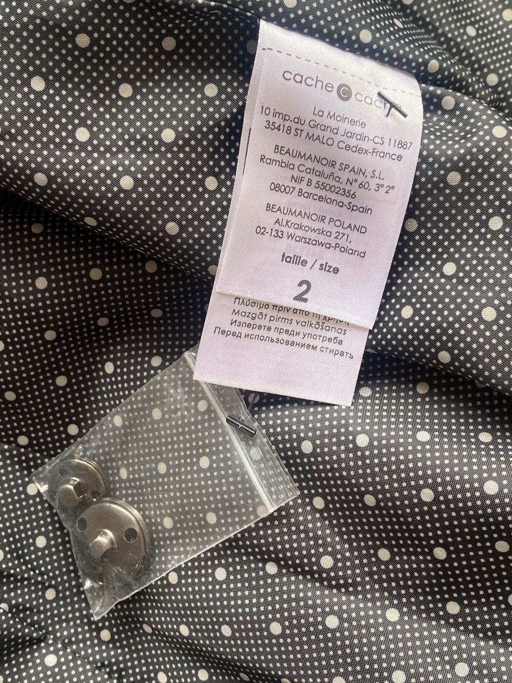 Giacche: Coole Jacke schwarz mit Details CacheCache  Gr S – Nuovo (secondo la descrizione) da Schönenberg ZH venduto da Pfupfli1 6