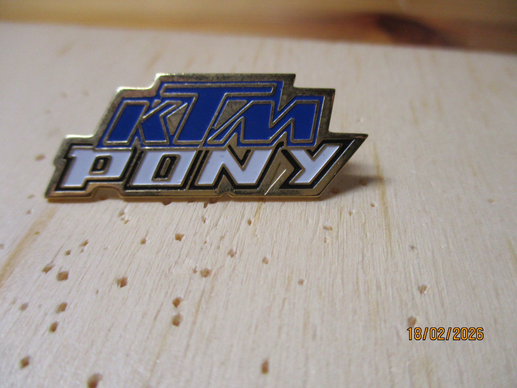 KTM Placchette & Badge: KTM Pony Pin – Nuovo (secondo la descrizione) da Felsberg venduto da sanwill