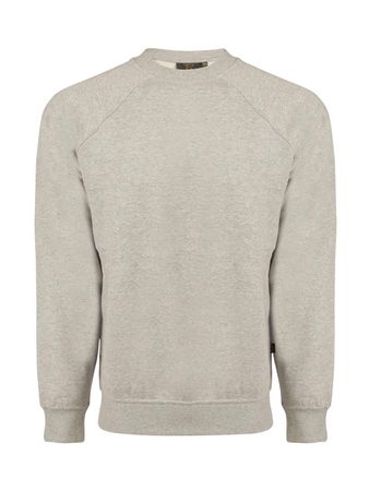 Switcher London Premium Sweatshirt raglan Gris chiné Gr. XS