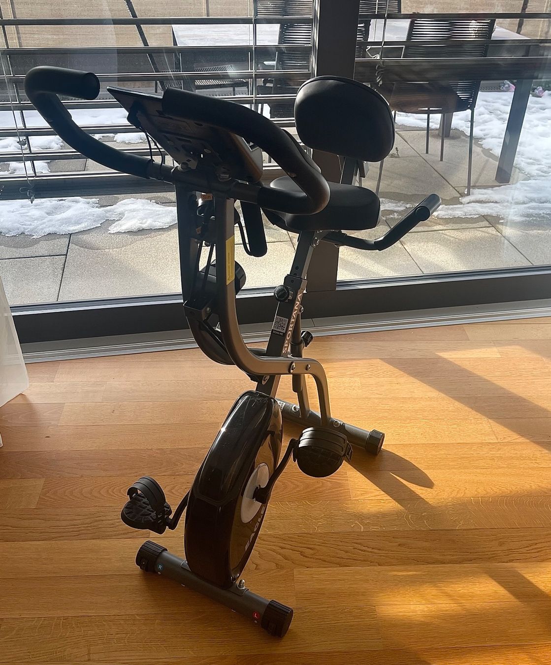Sportana Heimtrainer Fahrrad Eagle 3 klappbar Pulssensoren (Gebraucht) in  Wdenswil fr CHF 50  nur Abholung auf Ricardo kaufen