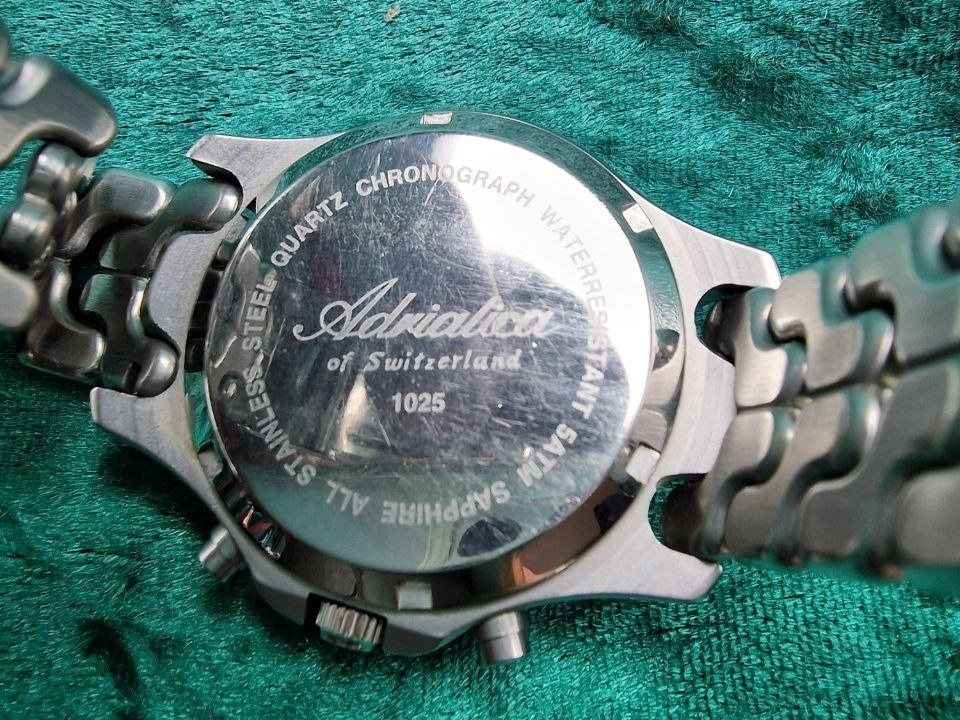 Orologi: Elegante ADRIATICA quartz Herren Chronograph, gebraucht – Usato da Bassersdorf venduto da antik_leo 5