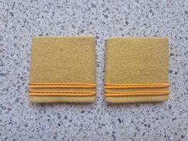  * Gradabzeichen Patten Set Oberleutnant ABC * 