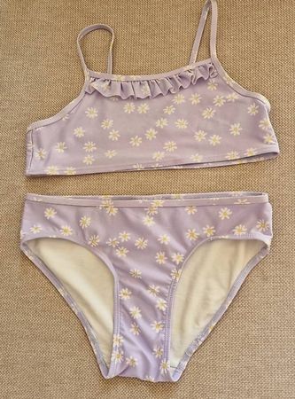 Bikini Blumenmuster Grösse 152 WIE  NEU 