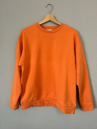orangenes Carhartt Sweatshirt, Size M