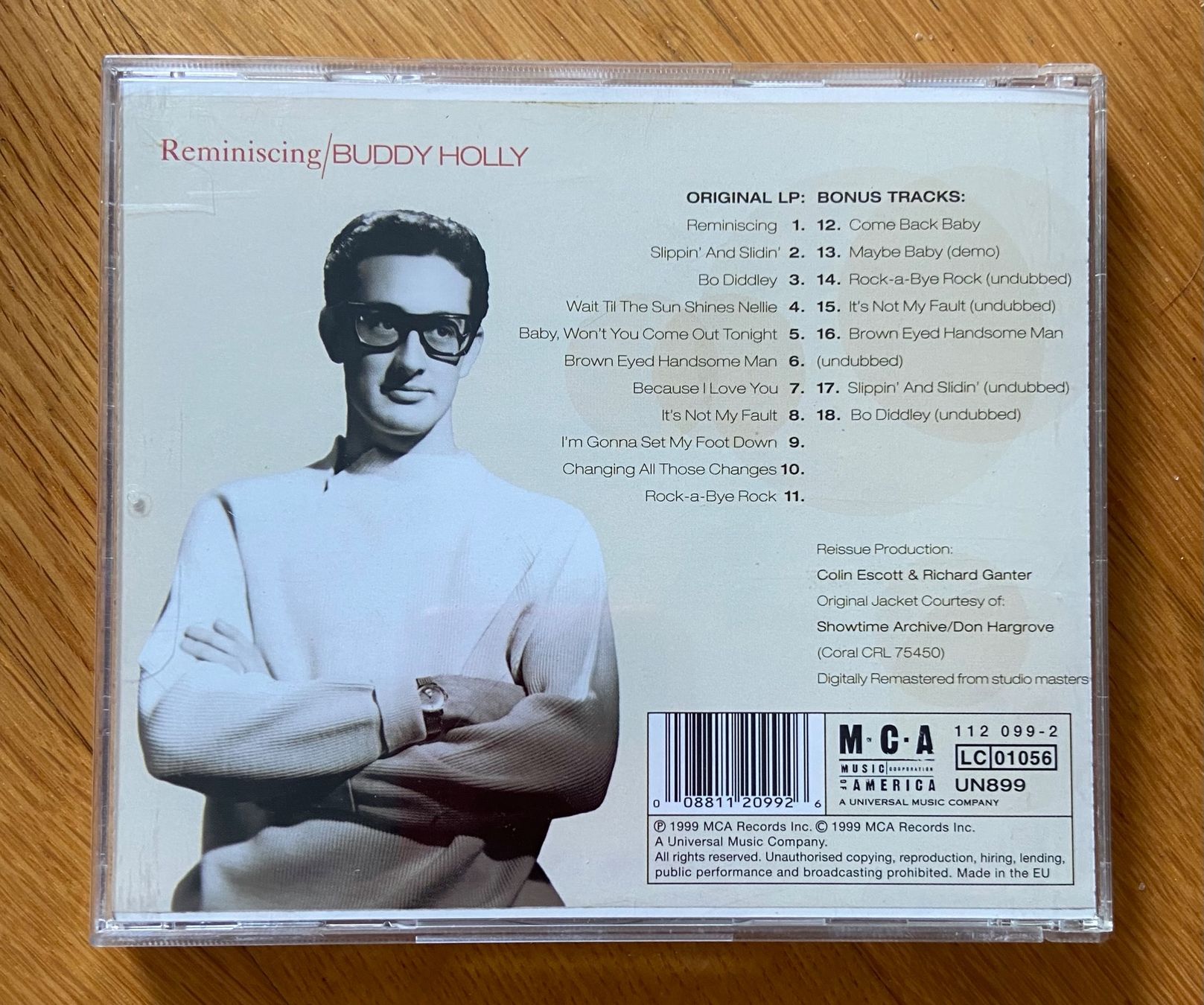 CDs: Reminiscing BUDDY HOLLY CD mit Bonustracks – D'occasion à Luzern par Lycka 1