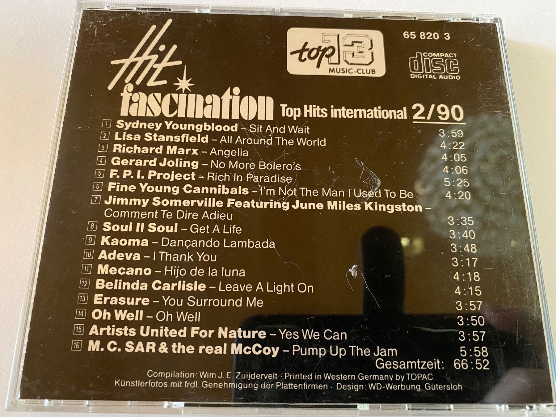 CDs: CD - Top Hits international - 01.90 – D'occasion à Bellach par Legdance 1