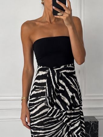 Isabel Marant Zebra print skirt