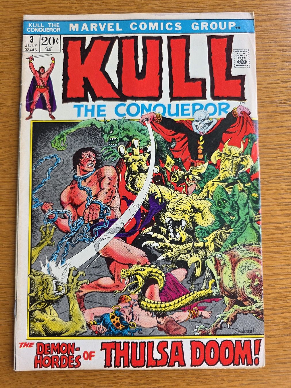 Fumetti: comics marvel group 1972 Kull the conqueror originale usa  – Usato da montsevelier venduto da FREDERIC-B