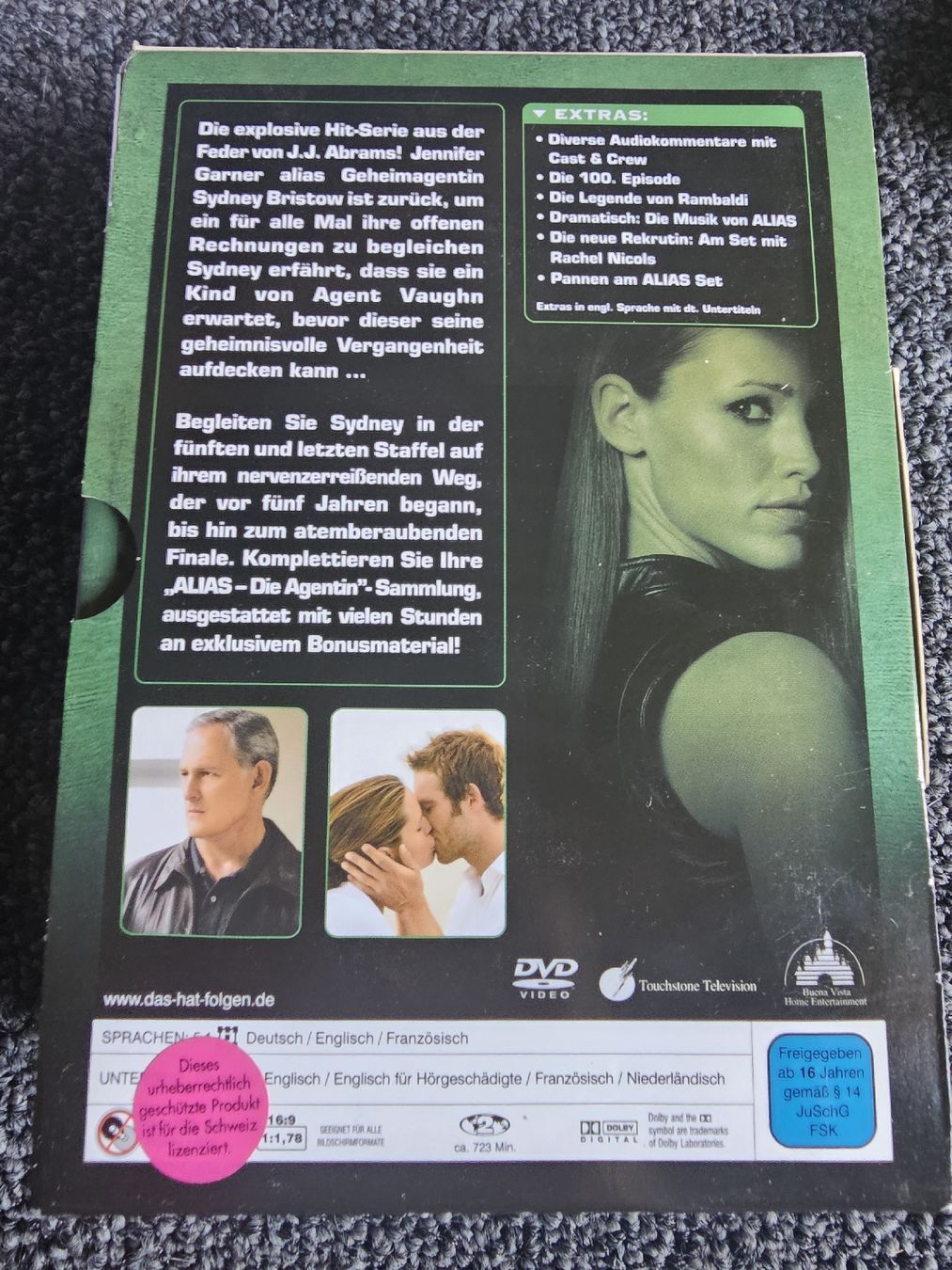 Tutti i DVDs: Alias - Die Agentin, Komplette fünfte Staffel  – Usato da Ruswil venduto da jan_bxl5 1