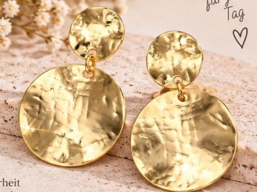Orecchini pendenti & Orecchini a lobo: Ohrringe vergoldet – Nuovo e nell'imballaggio originale da Hemmental venduto da Aureumgold