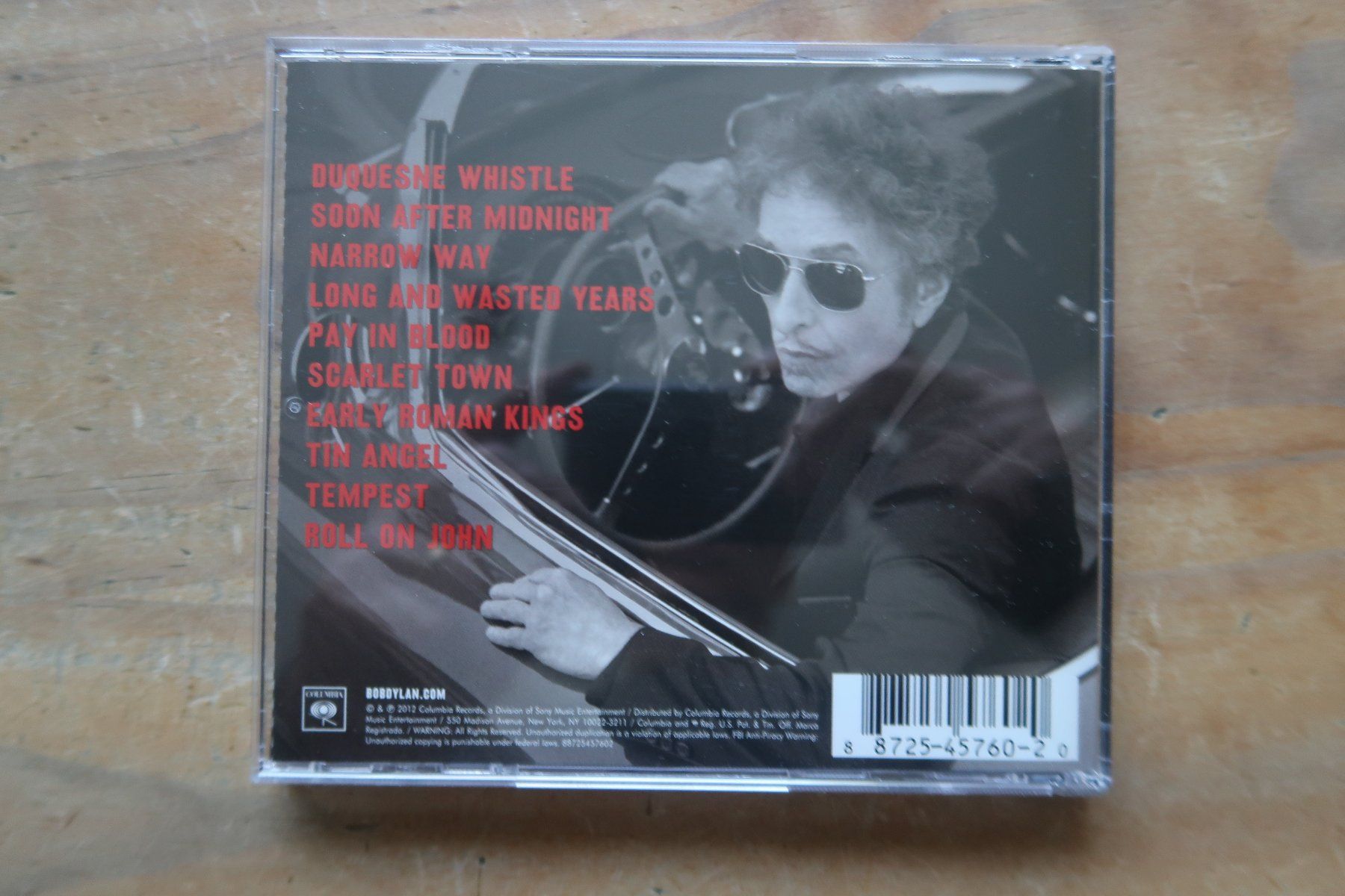 CD: BOB DYLAN - TEMPEST  - Deluxe Edition, Limited Edition - CD – Usato da Basel venduto da Patiscat 4