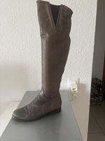 Cuissardes en cuir 