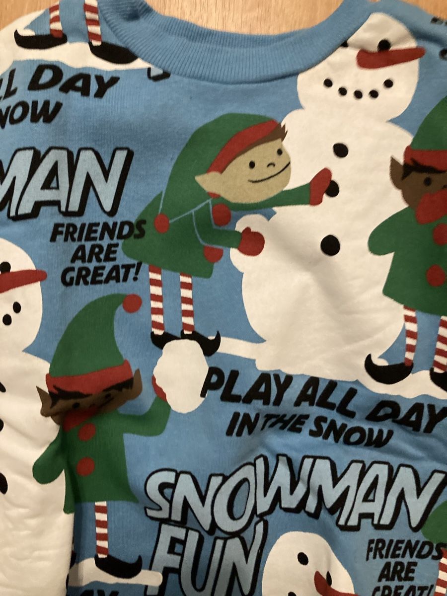 Pulls et sweat-shirts: Schneemann Pullover Gr. 110/116 – D'occasion à Emmenbrücke par JJ_89 1