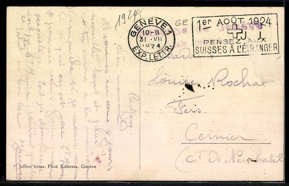 Cartoline postali: AK Cartigny, Le Trabli – Usato da Berlin venduto da bartko-reher 1