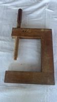 Antike Holzschraubzwinge /Klemme ( 4 )