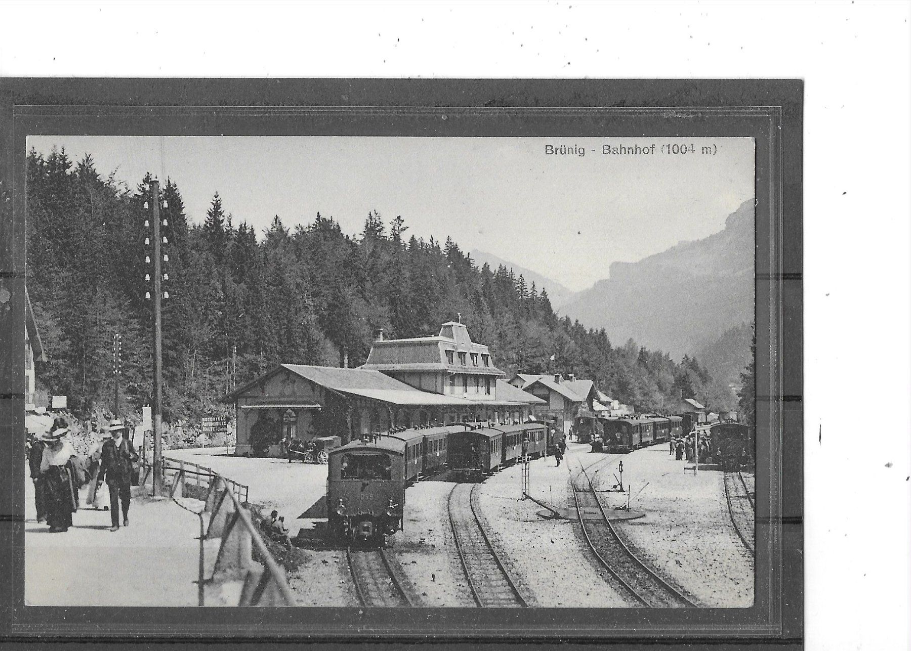 Cartoline postali: BE Brünig Bahnhof – Usato da Schocherswil venduto da Wilare