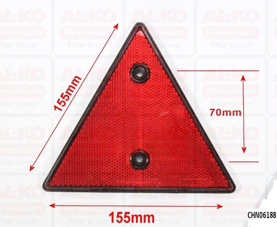 Rimorchi: Dreieck Rückstrahler 155mm – Nuovo e nell'imballaggio originale da Flawil venduto da SELMANAUTOTEILE