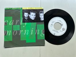 AHA A-HA tolle rare Single Eary Morning 90's Top Kult