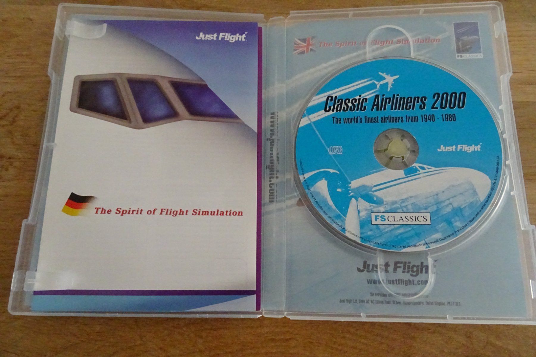 CD & DVD-Rohlinge: Classic Airliners 2000; FS 98 oder 2000 – Gebraucht aus Urtenen-Schönbühl von Lari1 1