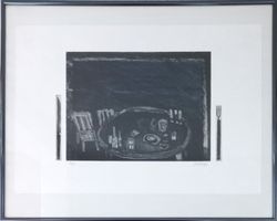 Gret Egli-Kaspar Grosse Aquatinta, handsigniert _b