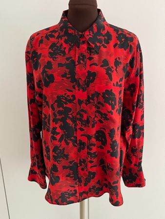 Edle BOSS Seidenbluse Gr. 42 – 100% Seide – Nur 1x getragen!